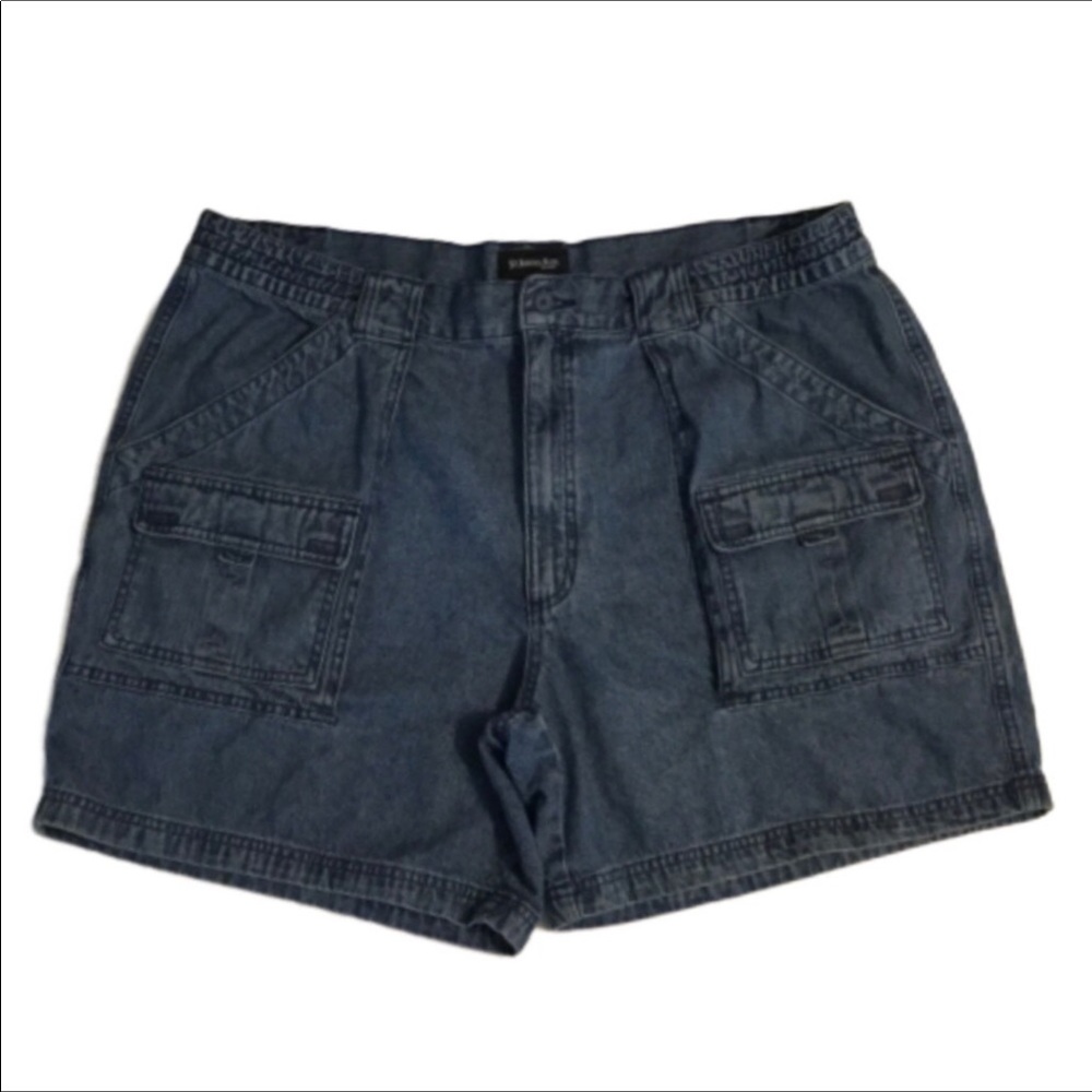 St. John’s Bay Cargo Cotton Jean Shorts 44